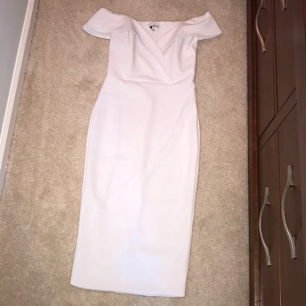 White Midi Dress
